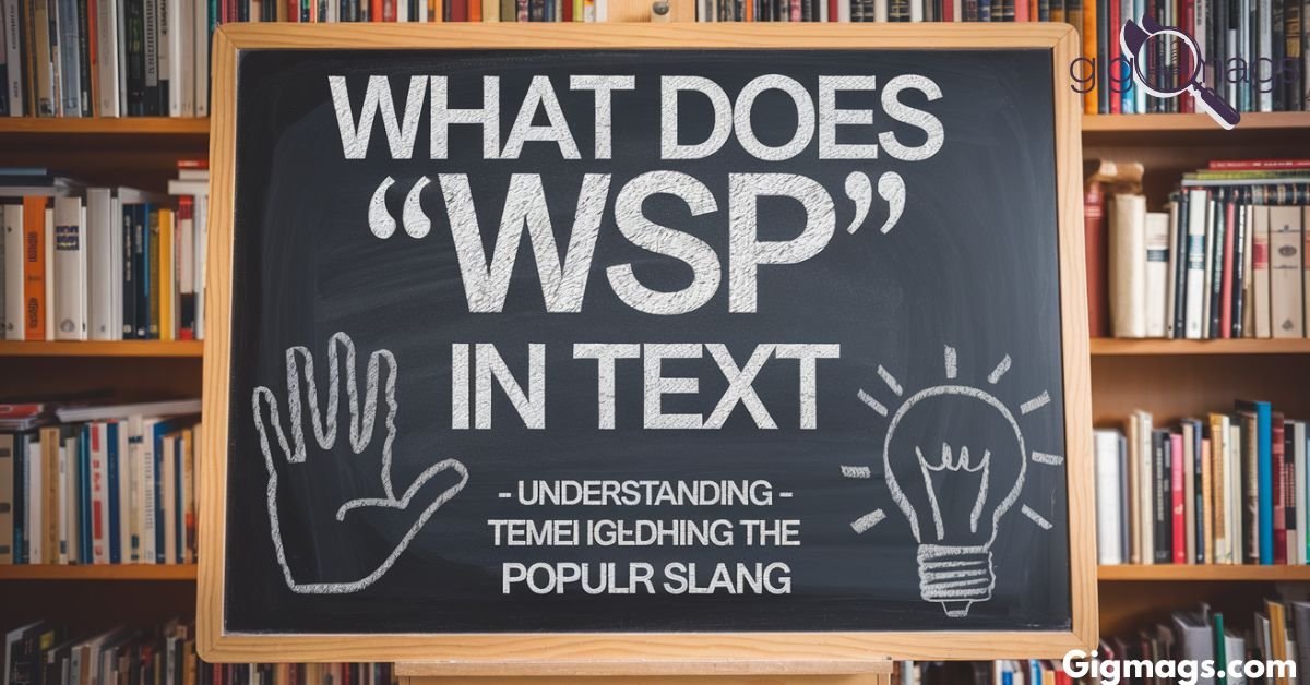 wsp meaning in text